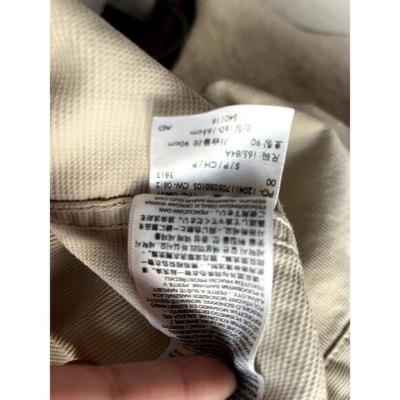 Levi Corduroy 941 Cream White Bedford 941 Trucker Jacket Big E Size 38 - Picture 8 of 9